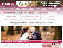Tablet Screenshot of honduras.publiboda.com